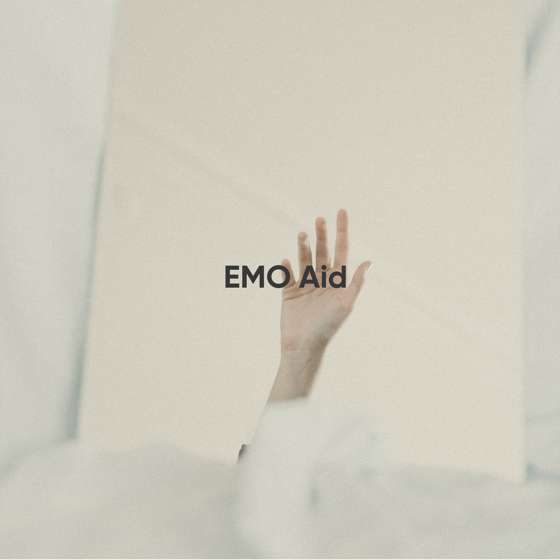 Album cover with a hand reaching out and the text &